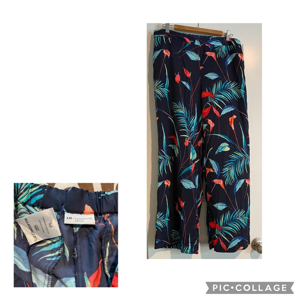 Liz Claiborne colorful pants size petite large
